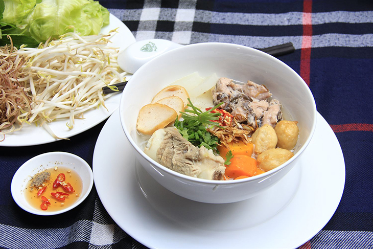 Bước 4 Thành phẩm Bún mọc sườn