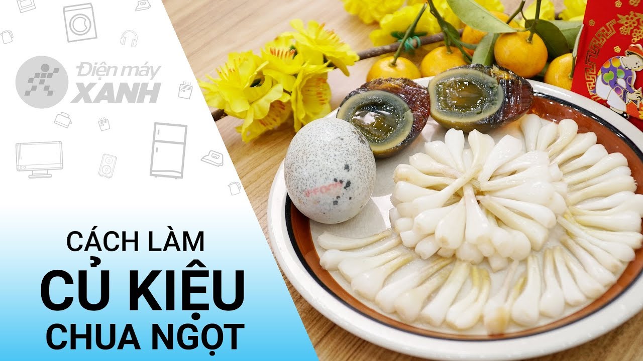 Củ kiệu chua ngọt - Cách Nấu Ngon
