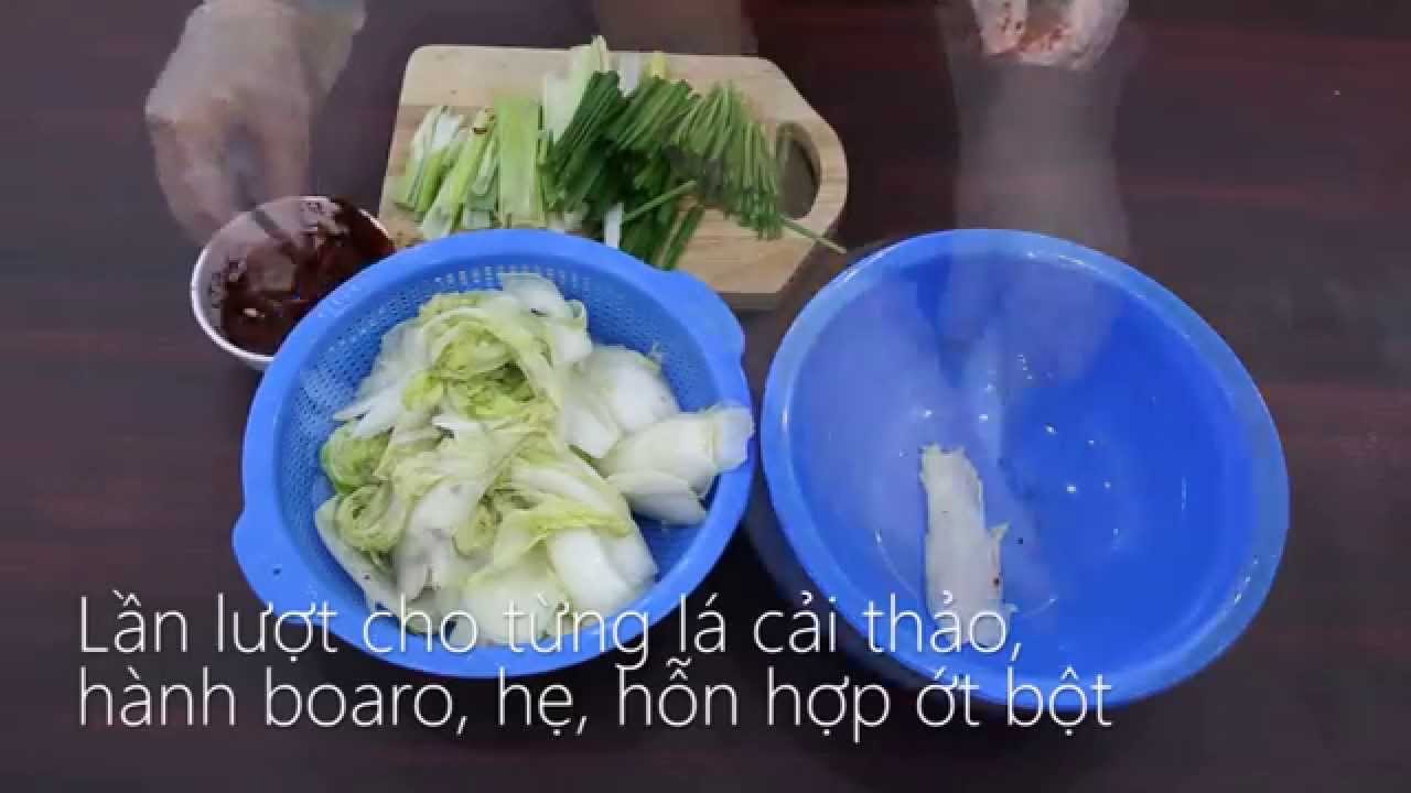 Kim chi cải thảo Hàn Quốc