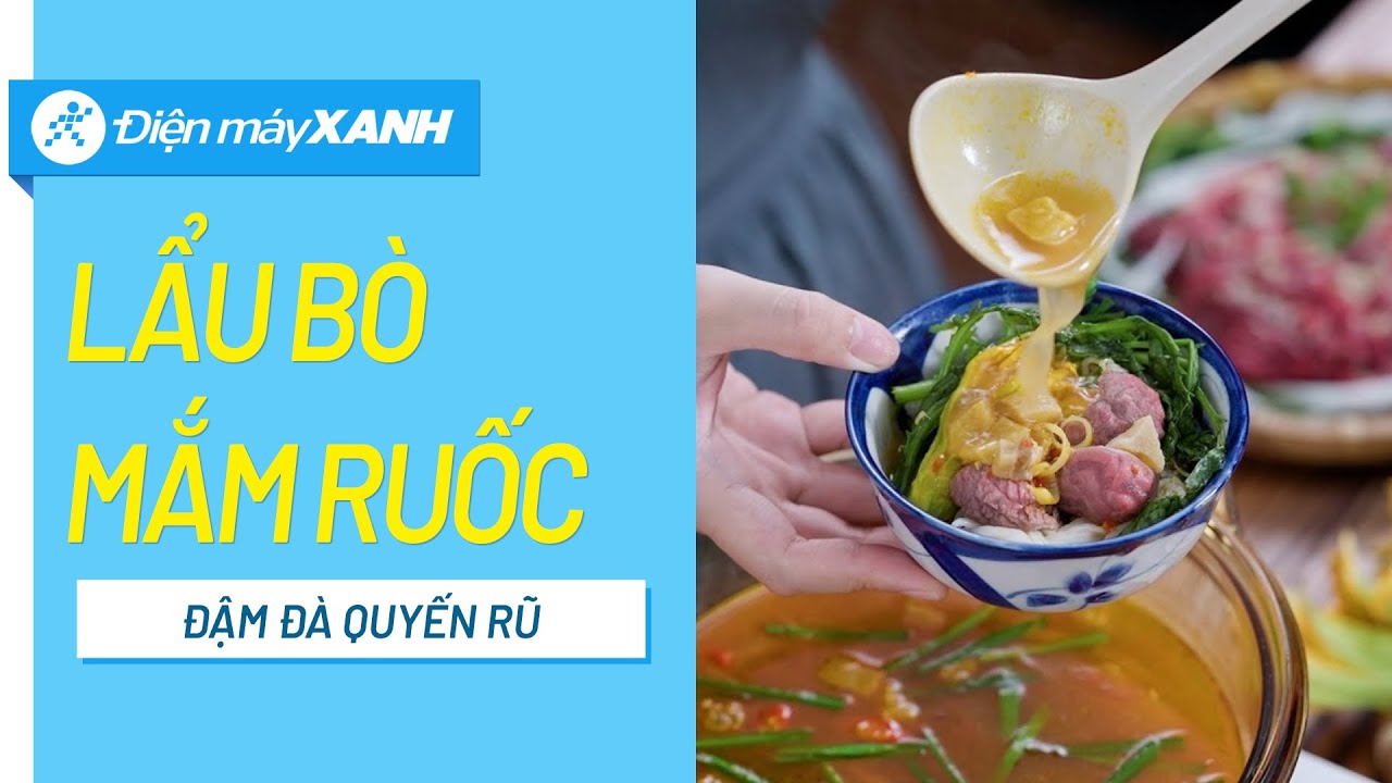Lẩu bò mắm ruốc