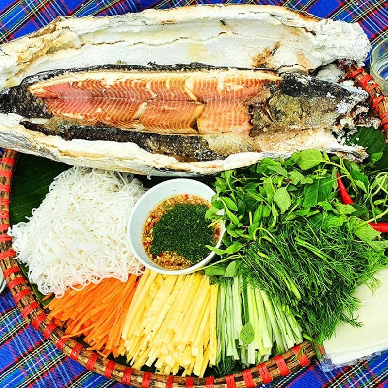 Bước 5 Thành phẩm Cá lóc nướng muối tuyết