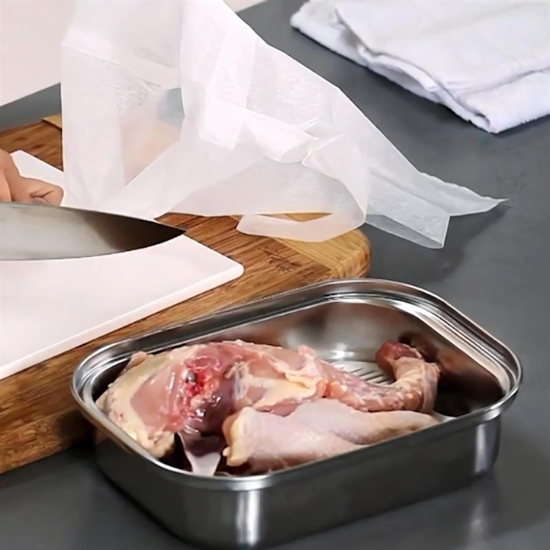 Bước 1 Sơ chế thịt gà Mì gà kiểu Hàn