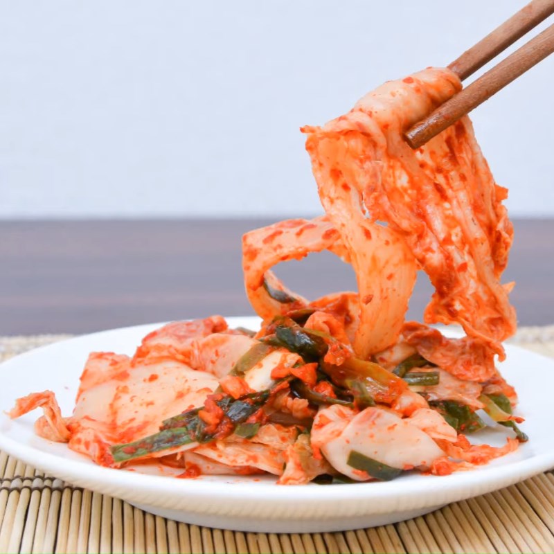 Bước 4 Thành phẩm Kim chi cải thảo Hàn Quốc