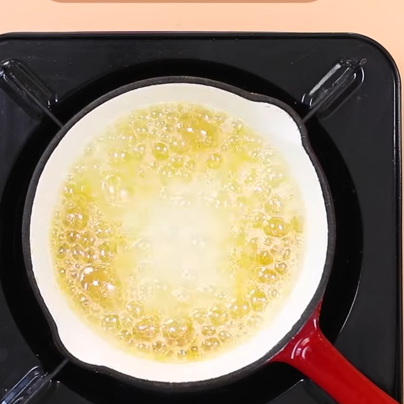 Bước 1 Nấu Caramel Thạch pudding trứng