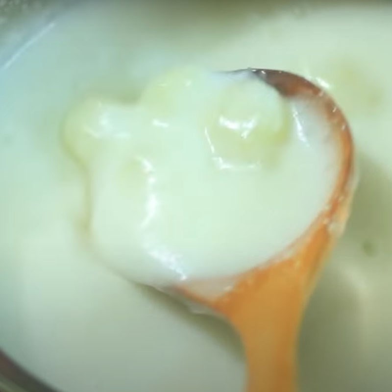 Bước 6 Nấu chè khoai mì Chè khoai mì nước cốt dừa