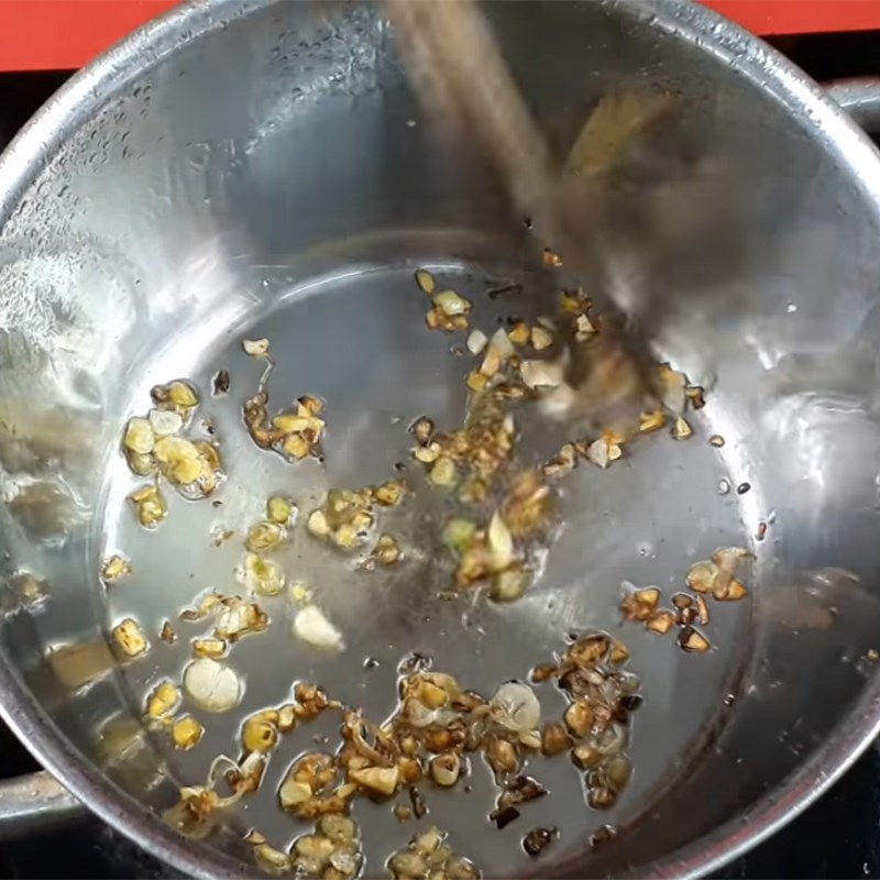 Bước 3 Nấu canh Canh vịt nấu khoai sọ