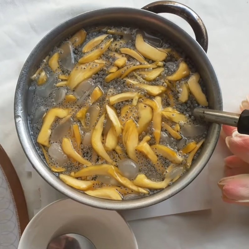 Bước 2 Nấu chè Chè mít đát hạt é