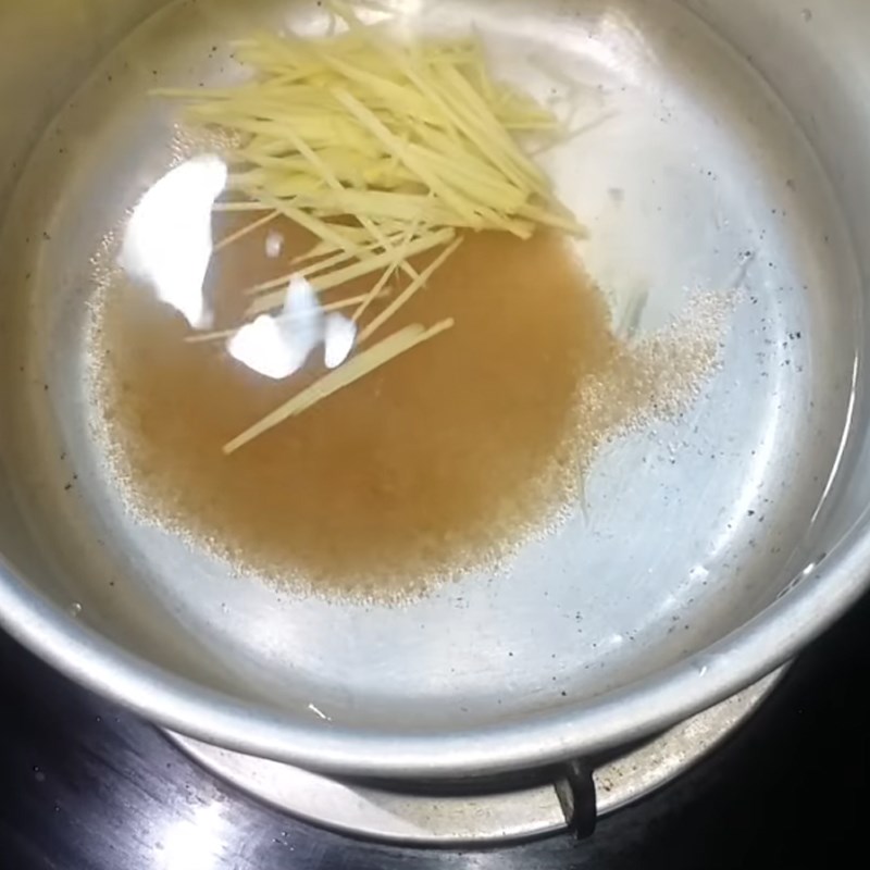 Bước 6 Nấu chè Chè trôi nước gấc nhân đậu xanh