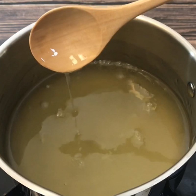 Bước 3 Nấu chè Chè đậu ván
