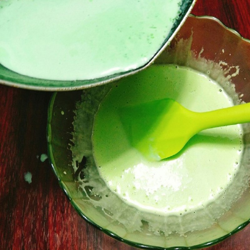 Bước 2 Nấu cốm dẹp Kem cốm que