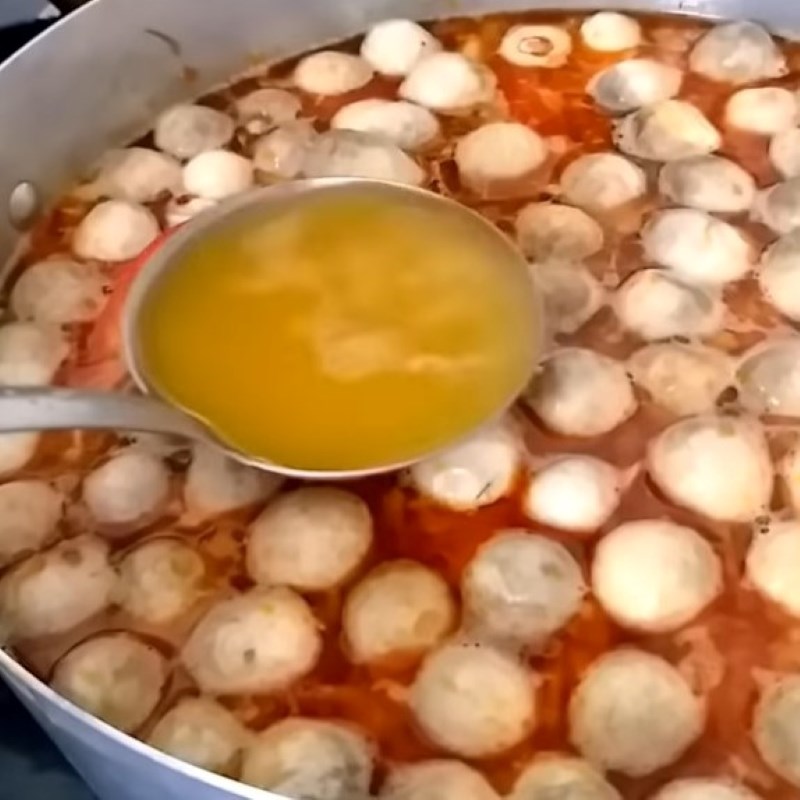 Bước 4 Nấu lẩu Lẩu ếch sa tế