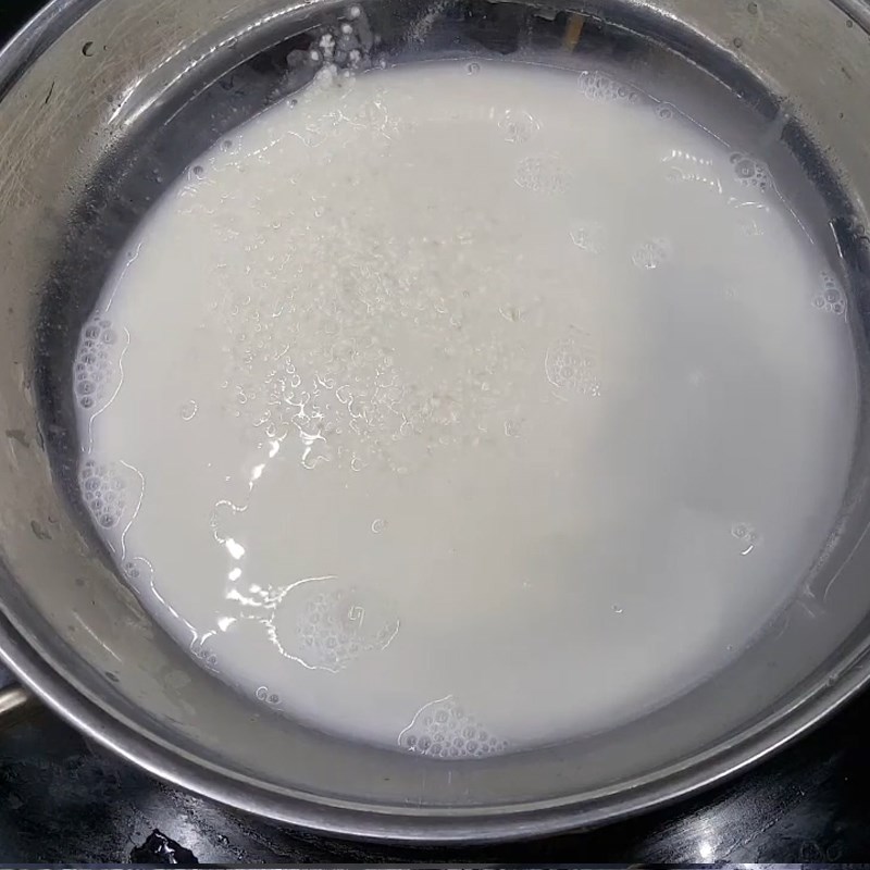 Bước 4 Nấu lẩu cháo Lẩu cháo gà gạo rang