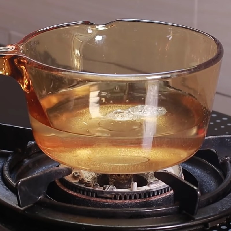 Bước 2 Nấu nha đam Sữa chua nha đam bằng nồi cơm điện