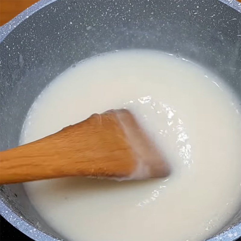 Bước 3 Nấu rau câu Rau câu nhãn tam sắc
