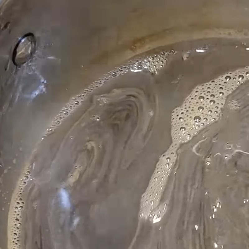 Bước 3 Nấu rau câu cà phê Rau câu dừa phô mai