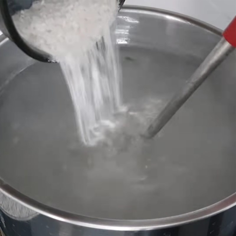 Bước 3 Nấu rau câu dừa Rau câu dừa sợi