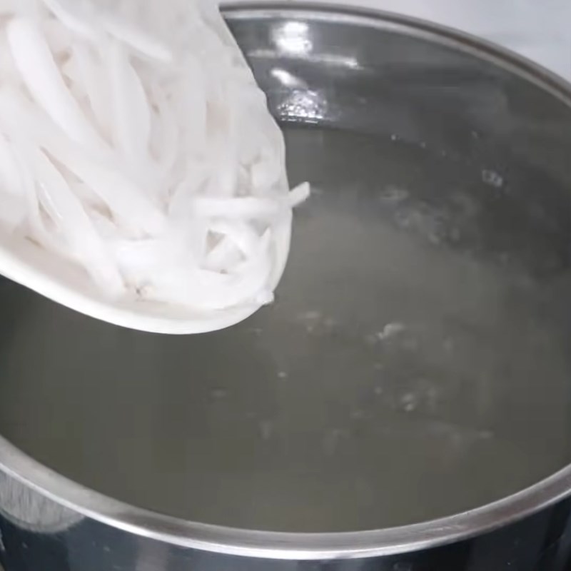 Bước 3 Nấu rau câu dừa Rau câu dừa sợi