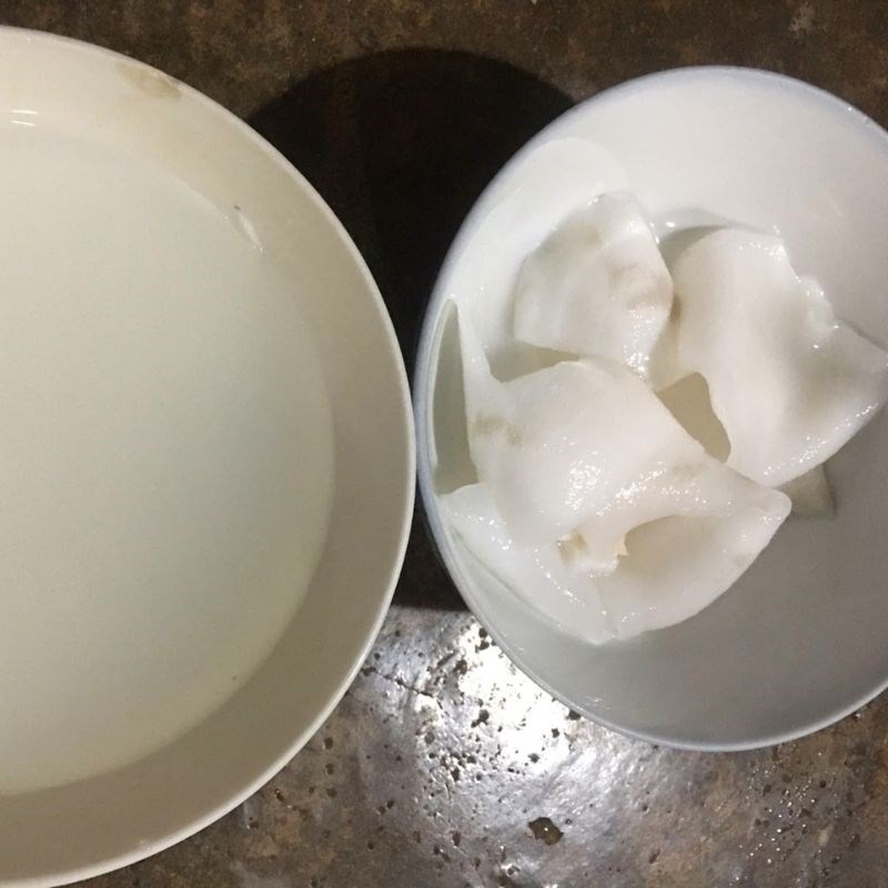 Bước 2 Nấu rau câu dừa Rau câu dừa phô mai (công thức được chia sẻ từ người dùng)