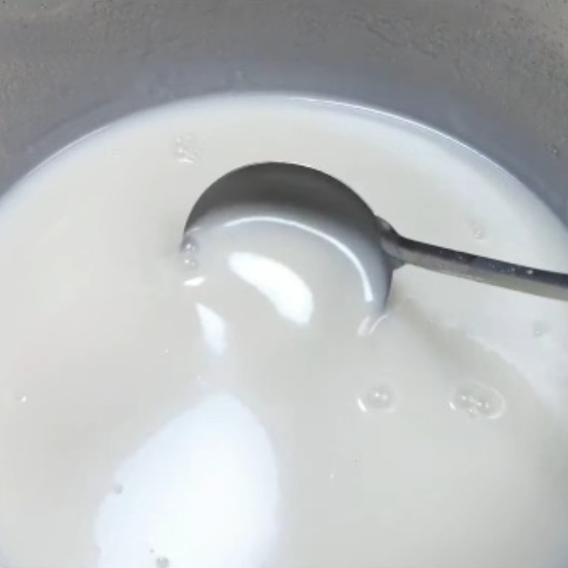 Bước 4 Nấu rau câu lá dừa và rau câu nước cốt dừa Rau câu lá dứa nước cốt dừa