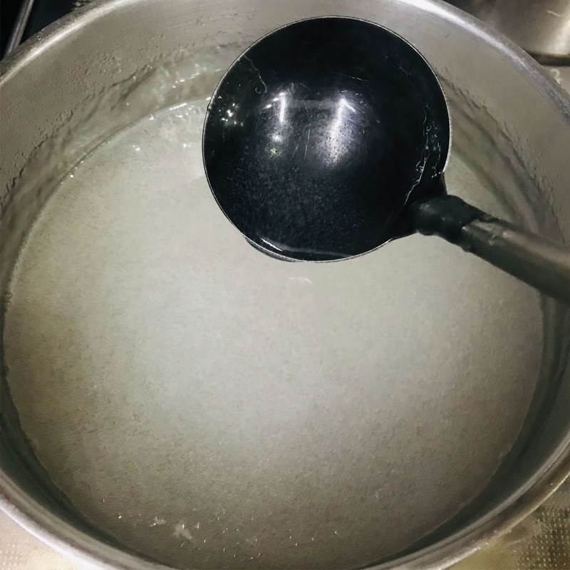 Bước 2 Nấu rau câu nước cốt dừa Rau câu nước cốt dừa