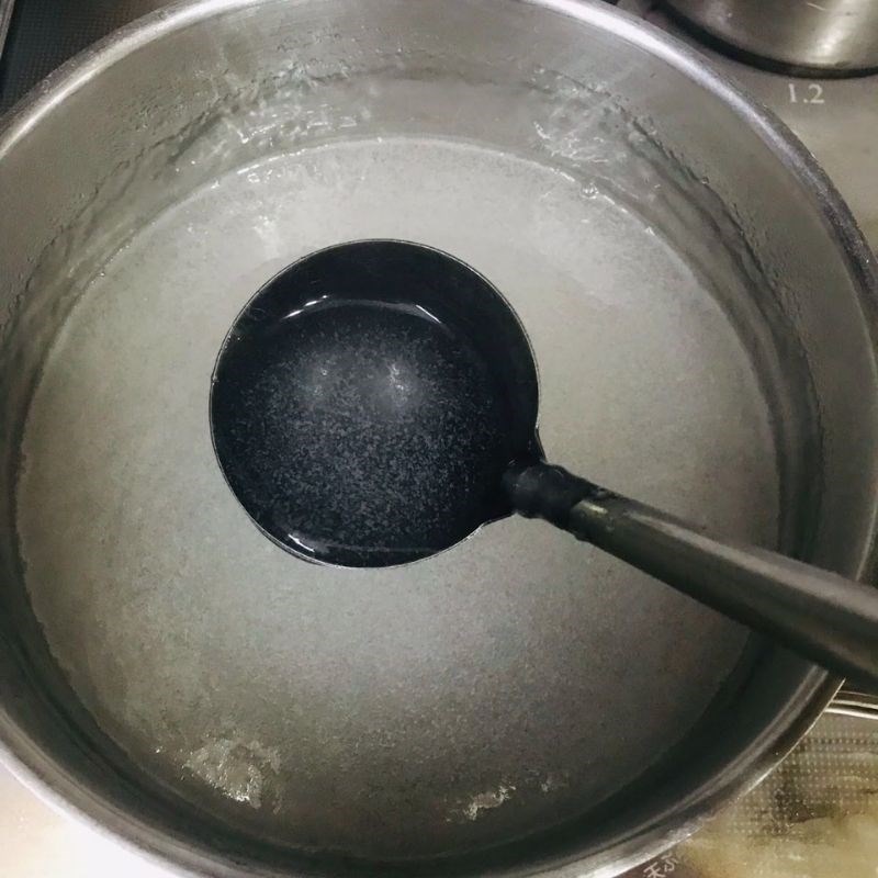 Bước 3 Nấu rau câu nước cốt dừa Rau câu lá dứa nước cốt dừa (công thức được chia sẻ từ người dùng)
