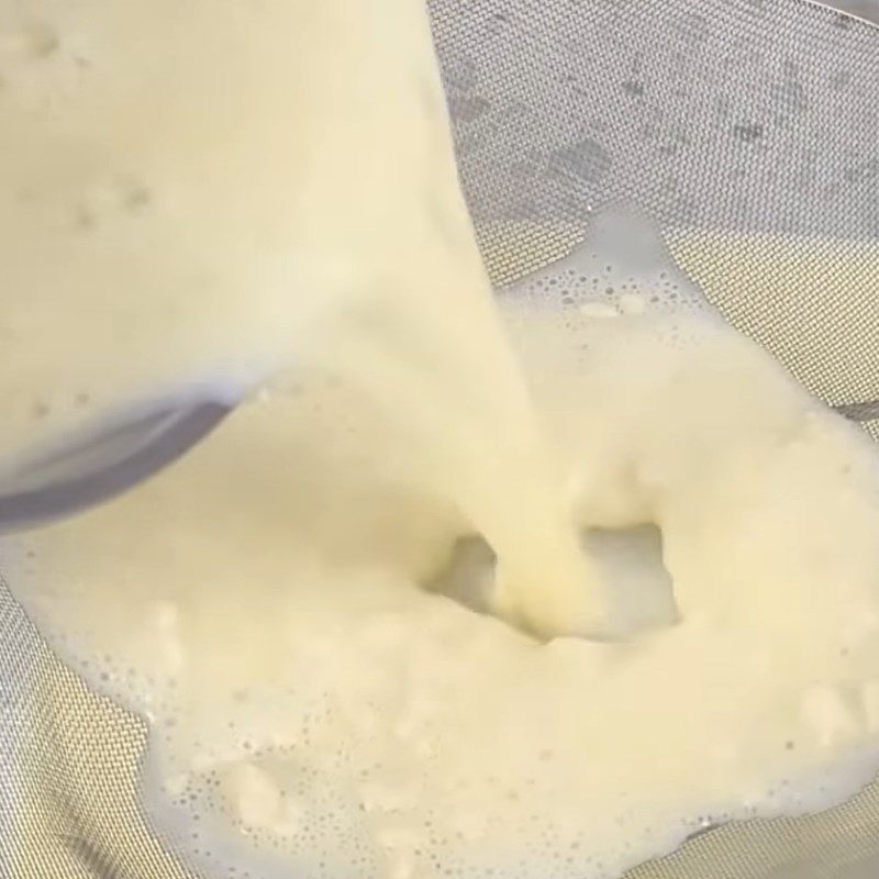 Bước 1 Nấu rau câu sữa tươi Rau câu dừa phô mai