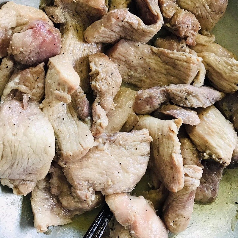 Bước 3 Nấu thịt Chà bông thịt heo (công thức được chia sẻ từ người dùng)
