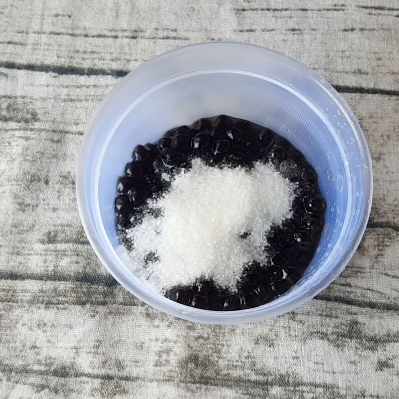 Bước 2 Nấu trân châu Cà phê cốt dừa Hải Phòng