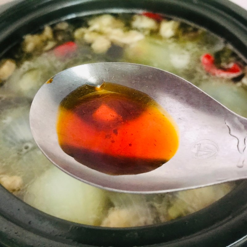Bước 4 Nêm nếm gia vị Bún bò giò heo