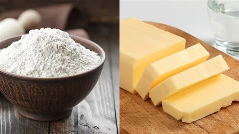 Nguyên liệu món ăn 2 cách làm bánh gạo nhân phô mai