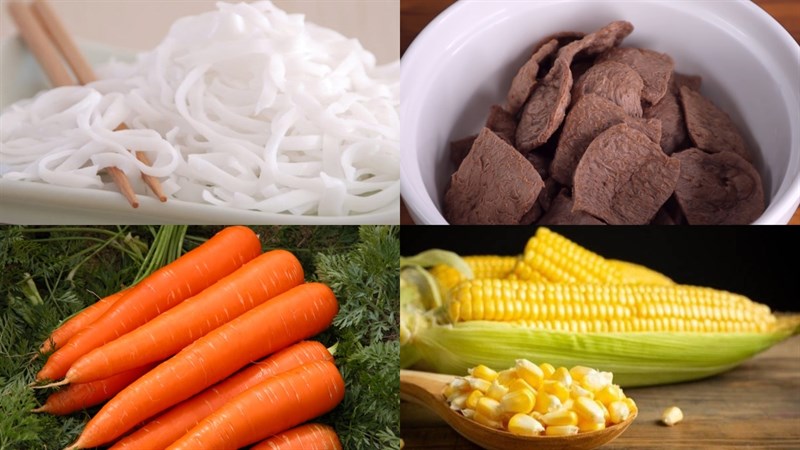 Nguyên liệu món ăn 2 cách nấu phở chay