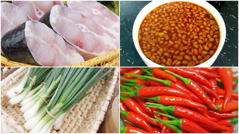 Nguyên liệu món ăn cá basa kho tương