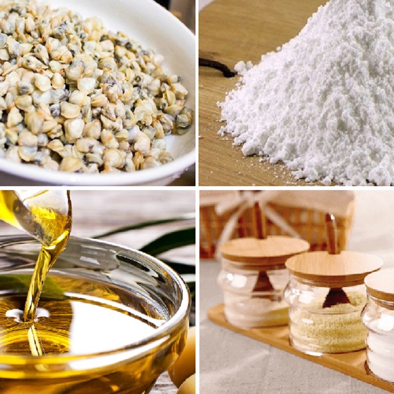Nguyên liệu món ăn bánh hến chiên