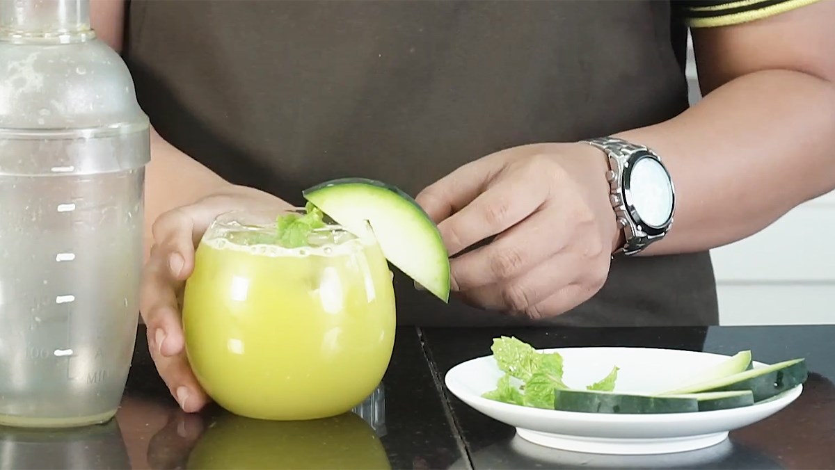 Nước ép bí đao chanh dây