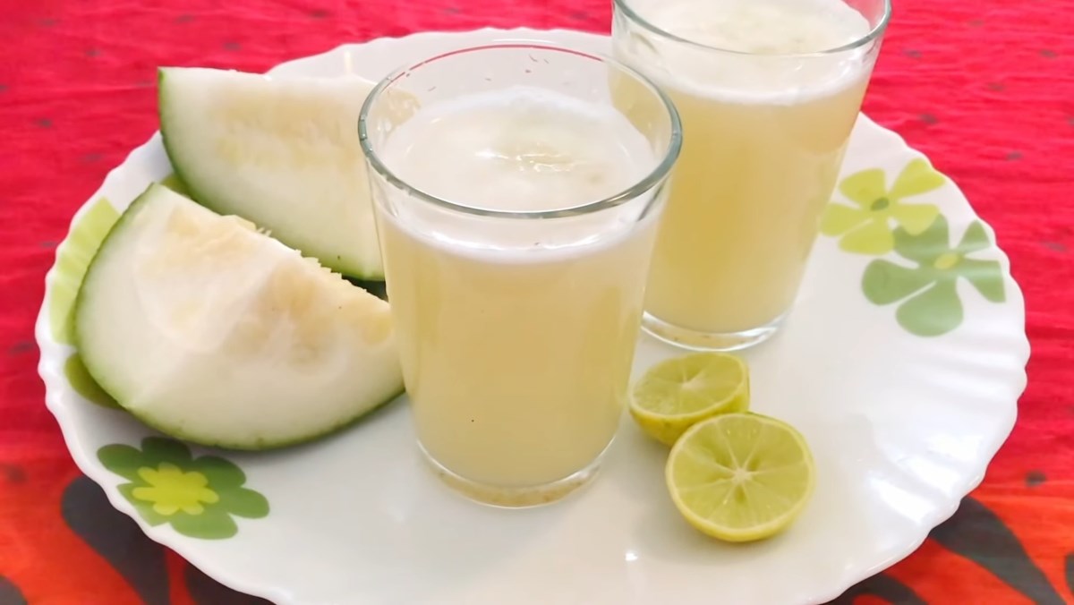 Nước ép bí đao chanh