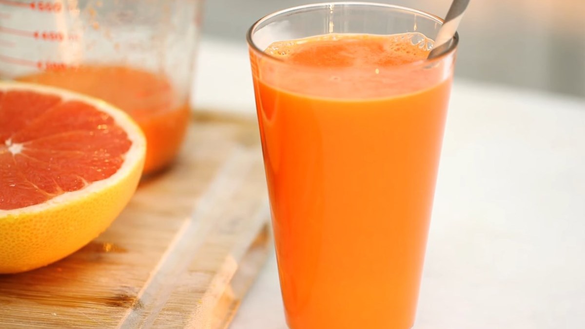 Nước ép bưởi cà rốt