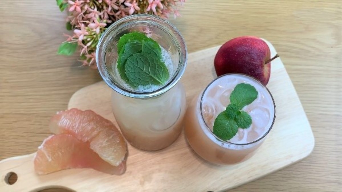 Nước ép bưởi táo