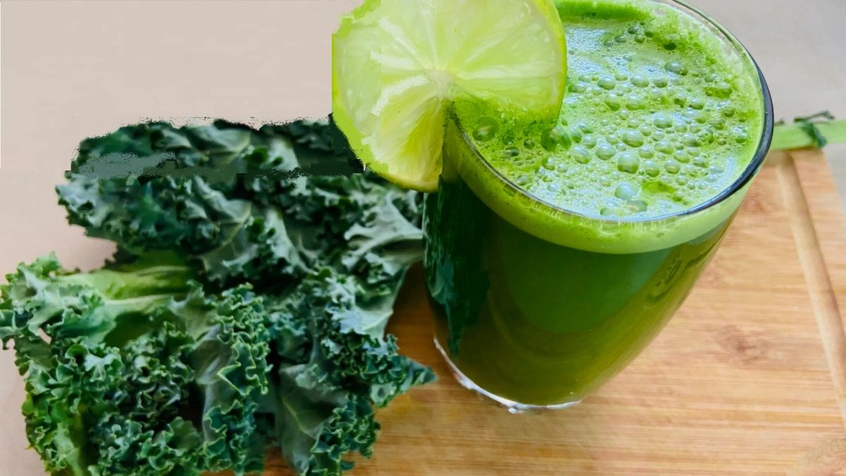 Nước ép cải kale