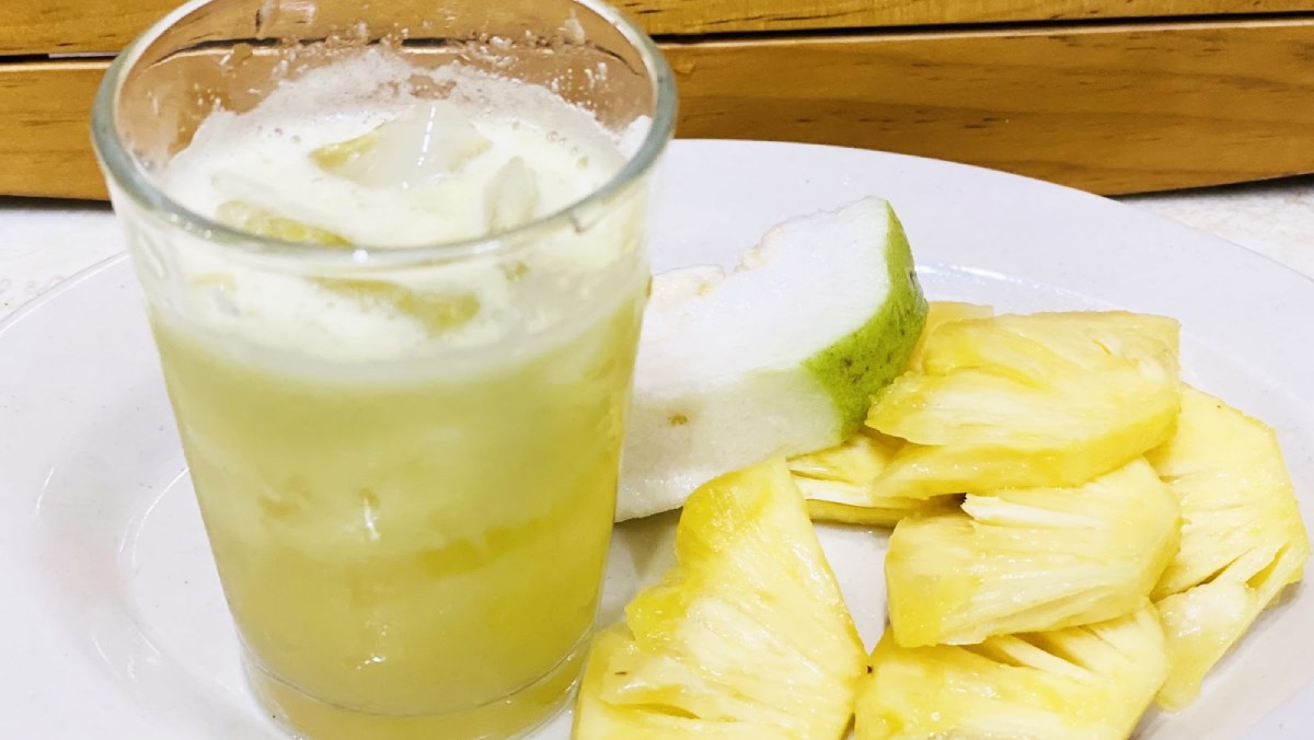 Nước ép dứa ổi