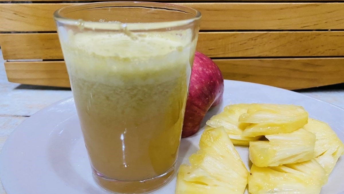 Nước ép dứa táo