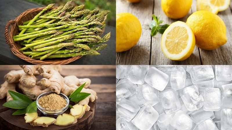 Nguyên liệu món ăn nước ép măng tây