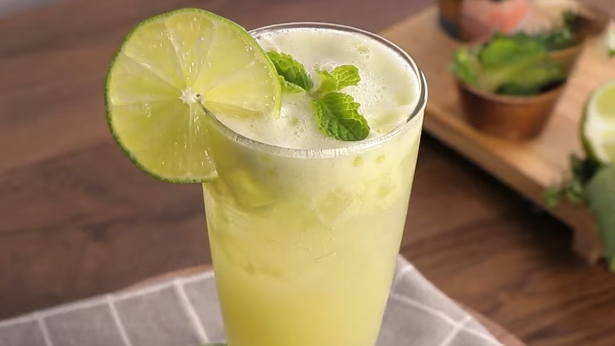 Nước ép nha đam dưa leo