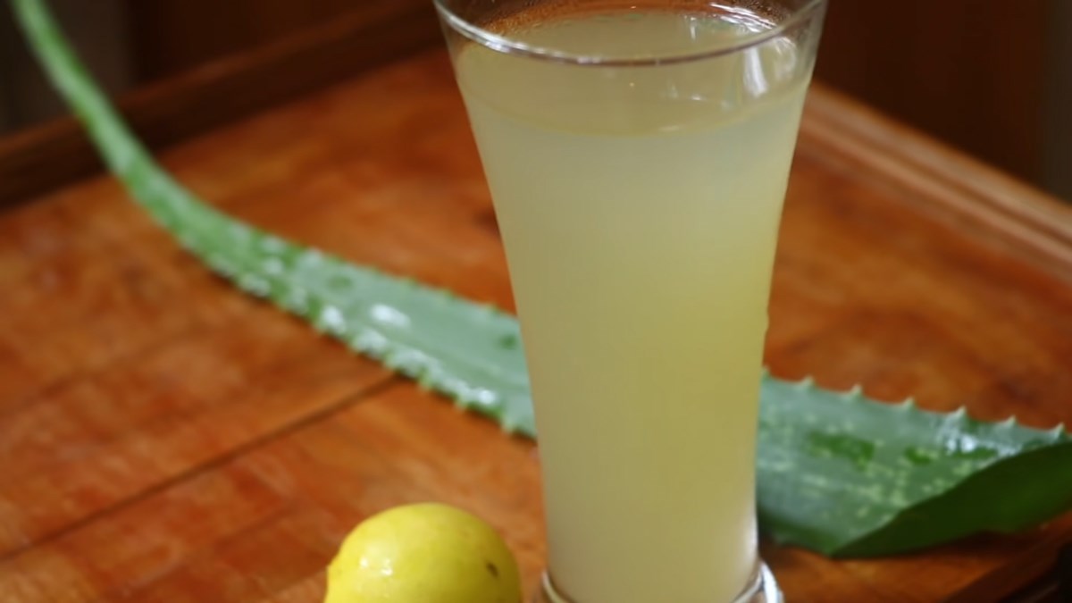 Nước ép nha đam