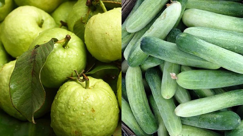 Nguyên liệu món ăn nước ép ổi