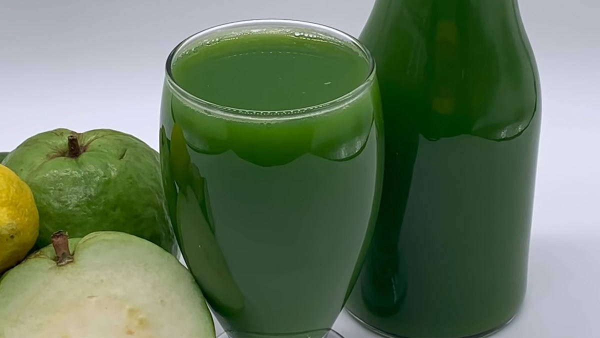 Nước ép ổi dưa leo