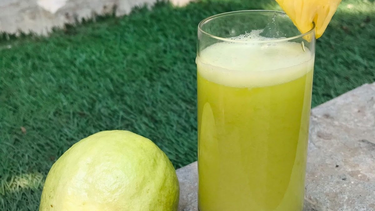 Nước ép ổi có đá