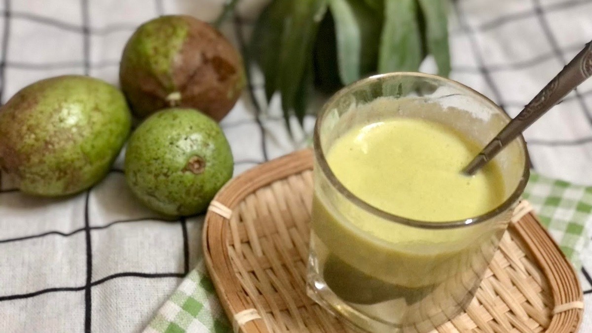 Nước ép ổi không đá