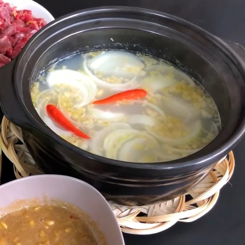 Bước 5 Thành phẩm Lẩu bò nhúng mẻ