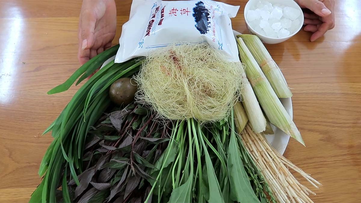 Nguyên liệu món ăn nước mát