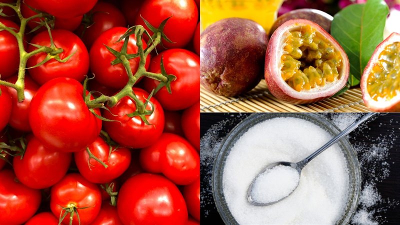 Nguyên liệu món ăn nước ép cà chua